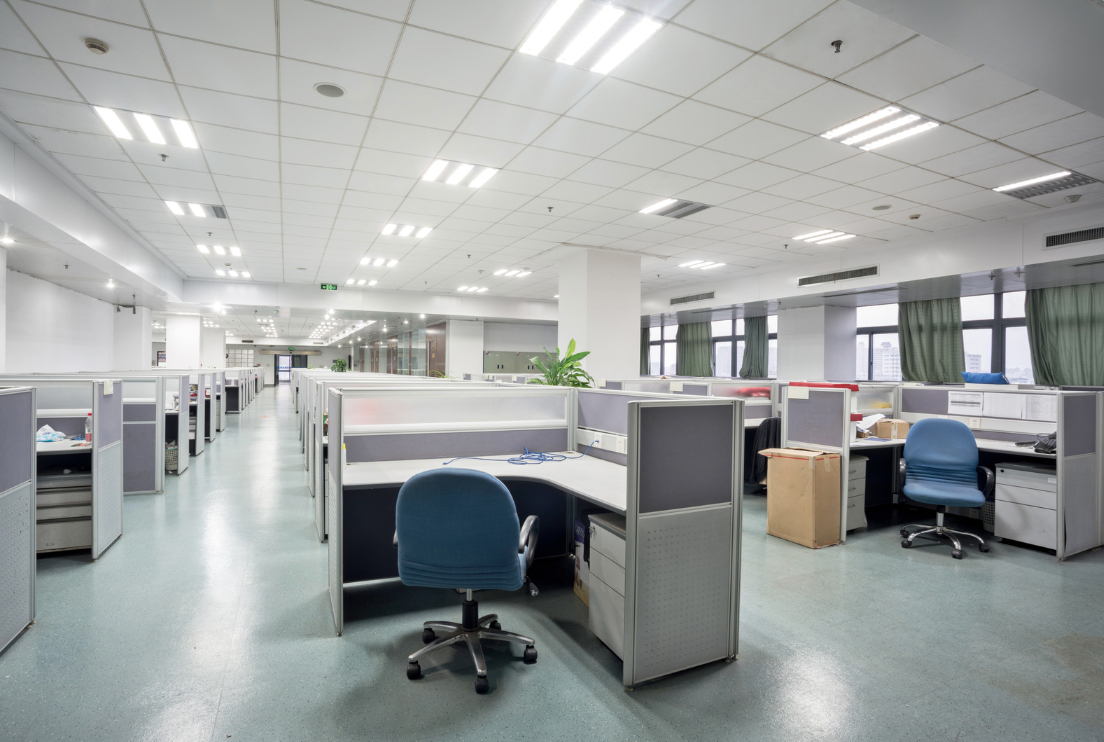empty office building